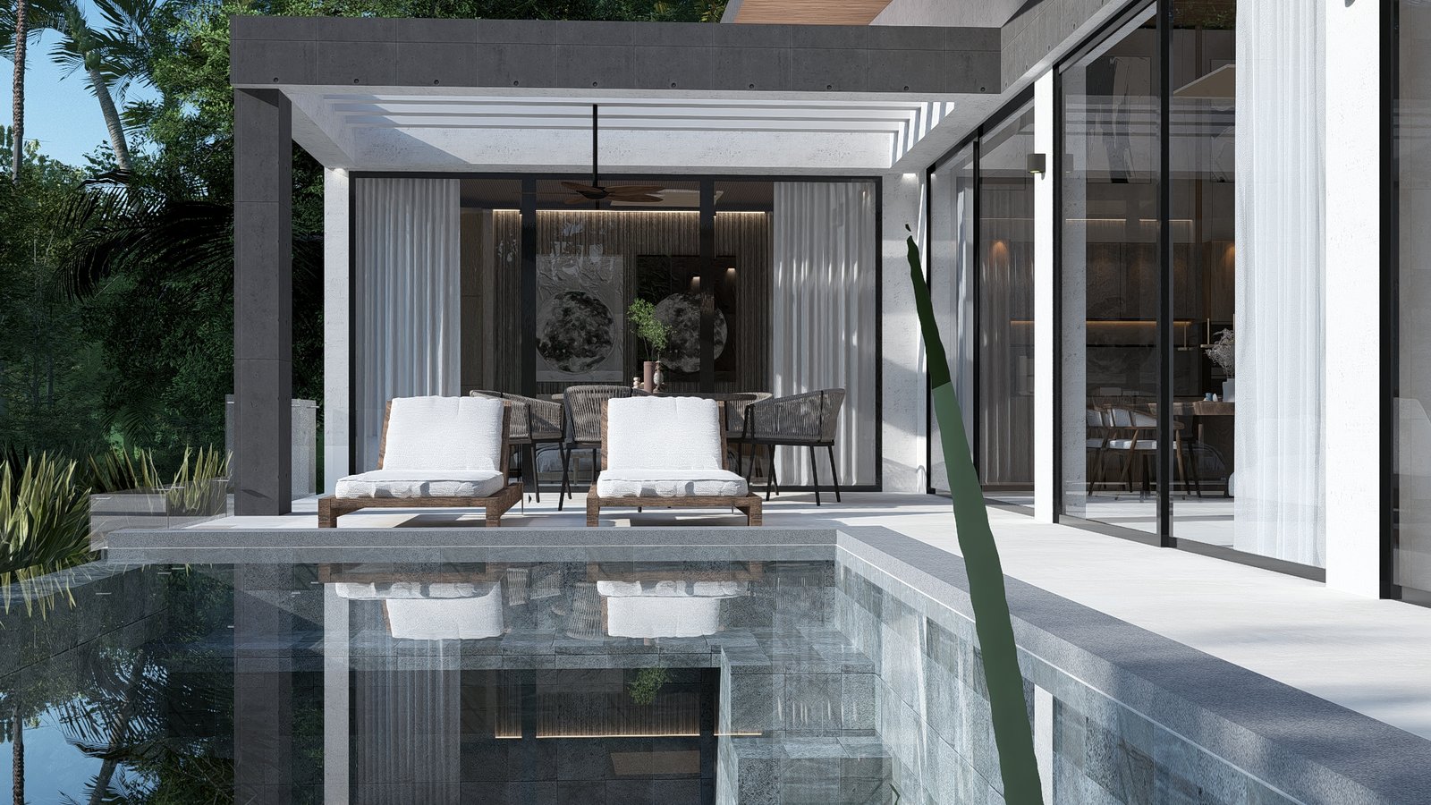 Luxury villa design